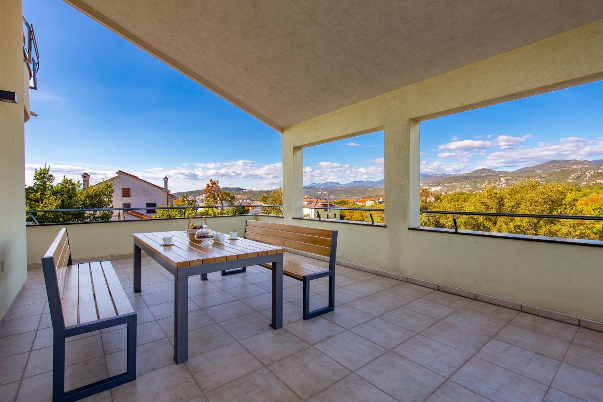 Luxury Villa Ostro With Pool & Krk Bridge View Kraljevica Exteriör bild